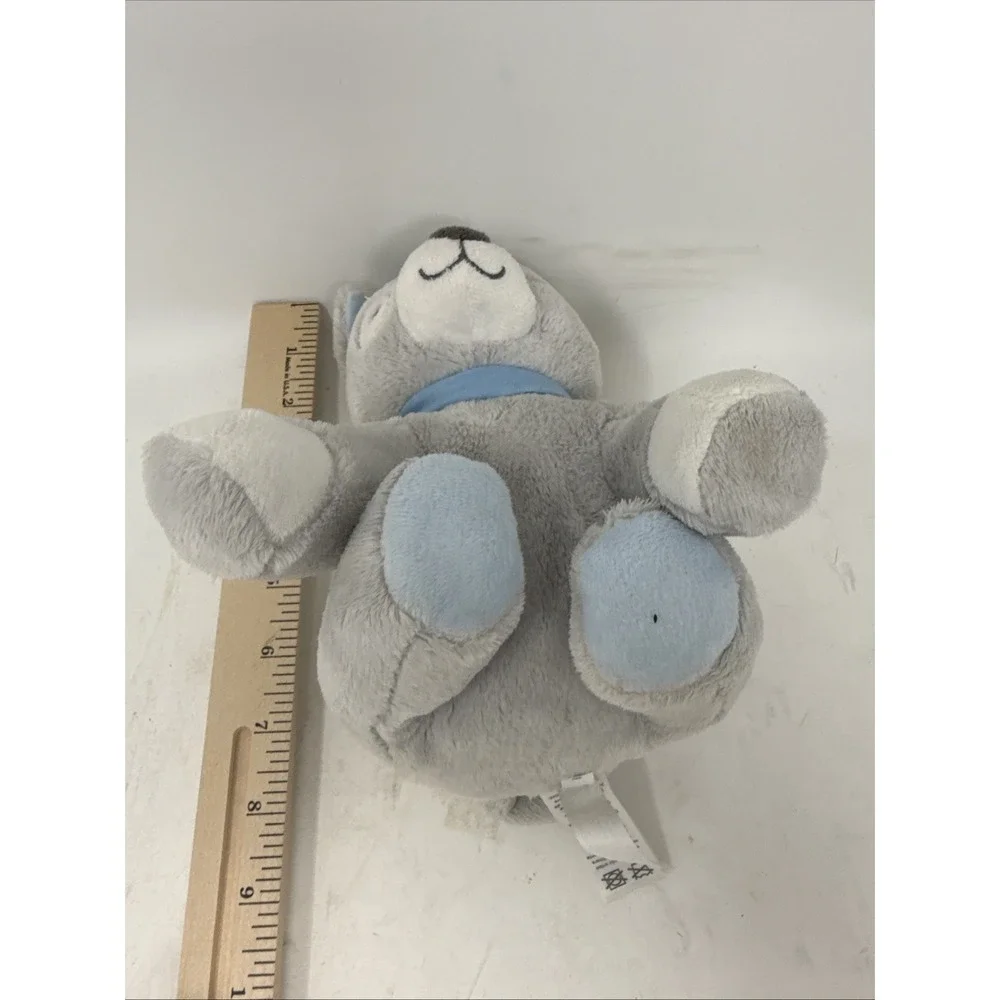 CARTER'S Just One You Dog Gray White PUPPY Wind Up Musical 8
